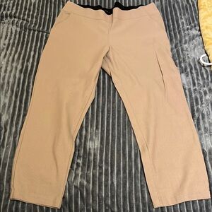 Simply Vera Vera Wang Tan Chinos Flat Front